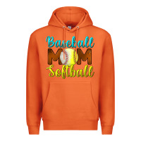 Carrot baseball mom softball Premium Hoodie - BundleAndBundleShop