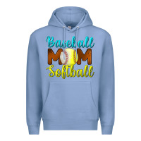 Colony Blue baseball mom softball Premium Hoodie - BundleAndBundleShop