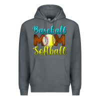 Rock baseball mom softball Premium Hoodie - BundleAndBundleShop