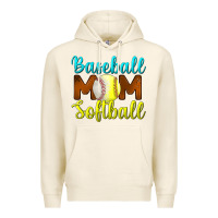 Tofu baseball mom softball Premium Hoodie - BundleAndBundleShop