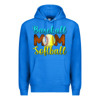 True Royal baseball mom softball Premium Hoodie - BundleAndBundleShop