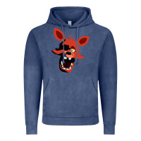 Vintage Denim five nights at freddy's foxy Vintage Hoodie - tuanDangUi