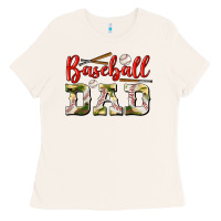 Bone baseball dad Ladies Tee - BundleAndBundleShop