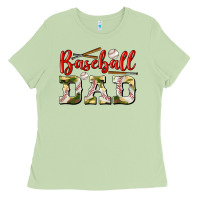 Matcha baseball dad Ladies Tee - BundleAndBundleShop