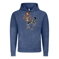 Vintage Denim zebra in america doodle Vintage Hoodie - tuanDangUi