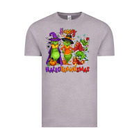 Vintage Zinc Happy Hallothanksmas Vintage Tee - NancyCooperArtShop