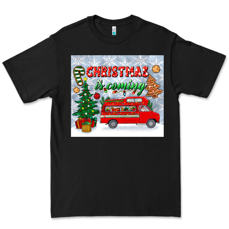 Christmas Is Coming Tumbler Premium Tee by BundleAndBundleShop | Teevron