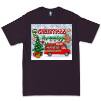 Plum christmas is coming tumbler Premium Tee - BundleAndBundleShop
