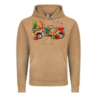 Vintage Camel gingerbread truck Vintage Hoodie - texasbilliewilder