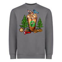 Storm camping cold drink frappe Heavyweight Sweatshirt - FaDigitalArtStudio