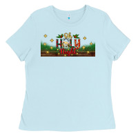 Baby Blue oh holy night Ladies Tee - BundleAndBundleShop