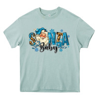 Arona Santa Baby Christmas Heavy Core Tee - MaliasSmallBusiness