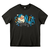 Asphalt Santa Baby Christmas Heavy Core Tee - MaliasSmallBusiness