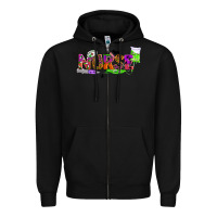 Black halloween nurse Zipper Hoodie - BundleAndBundleShop