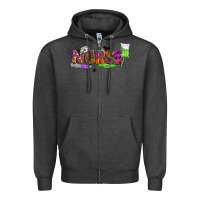 Charcoal Heather halloween nurse Zipper Hoodie - BundleAndBundleShop