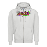 Dove Grey halloween nurse Zipper Hoodie - BundleAndBundleShop