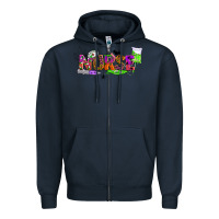 Navy halloween nurse Zipper Hoodie - BundleAndBundleShop