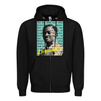 Black patrice lumumba Zipper Hoodie - tuanDangUi