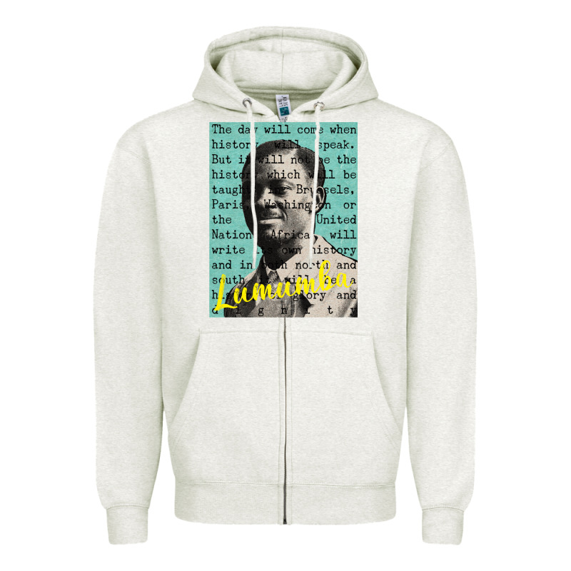 Patrice Lumumba Zipper Hoodie by tuanDangUi | Teevron
