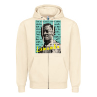 Sandshell patrice lumumba Zipper Hoodie - tuanDangUi