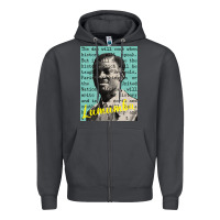 Smoke patrice lumumba Zipper Hoodie - tuanDangUi
