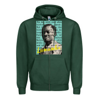 Sports Green patrice lumumba Zipper Hoodie - tuanDangUi