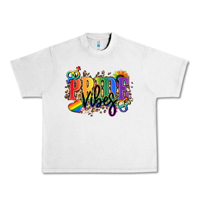 Pride Vibes Urban Heavy Tee by NancyCooperArtShop | Teevron