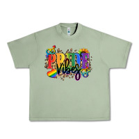 Oil Green Pride vibes Urban Heavy Tee - NancyCooperArtShop