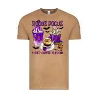 Vintage Camel Hocus Pocus I Need Coffee to Focus Vintage Tee - texasbilliewilder