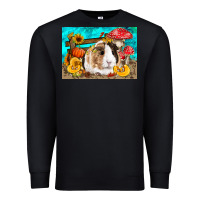 Black Guinea Pig Kid's Premium Sweatshirt - LillyAllenDesigns