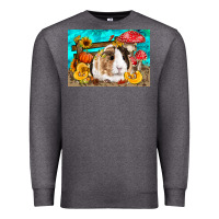 Charcoal Heather Guinea Pig Kid's Premium Sweatshirt - LillyAllenDesigns