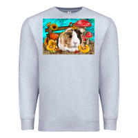 Heather Grey Guinea Pig Kid's Premium Sweatshirt - LillyAllenDesigns
