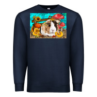 Navy Guinea Pig Kid's Premium Sweatshirt - LillyAllenDesigns