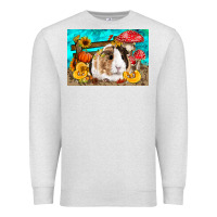 Oatmeal Heather Guinea Pig Kid's Premium Sweatshirt - LillyAllenDesigns