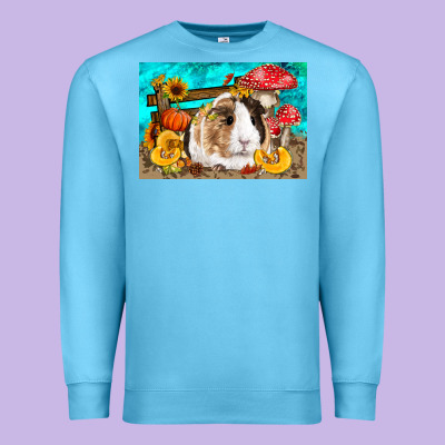 Guinea Pig Kid's Premium Sweatshirt Designed By Lillyallendesigns