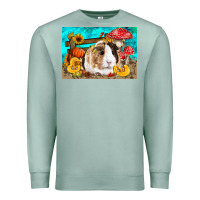 Seafoam Guinea Pig Kid's Premium Sweatshirt - LillyAllenDesigns