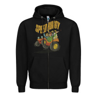 Black speed buggy Zipper Hoodie - tuanDangUi