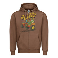 Chestnut speed buggy Zipper Hoodie - tuanDangUi