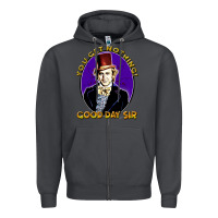 Smoke good day sir  wonka Zipper Hoodie - tuanDangUi