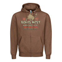Chestnut the boars nest Zipper Hoodie - tuanDangUi