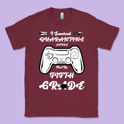 I Survived Quarantine Level Next Fifth Grade Classic Tee Designed By Bettercallsaul