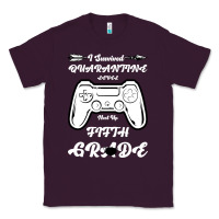 Plum I Survived Quarantine Level Next Fifth Grade Classic Tee - Bettercallsaul