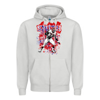 Dove Grey bruce smith Zipper Hoodie - tuanDangUi
