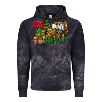 Cloud Black I dig Christmas Vintage Hoodie - NancyCooperArtShop