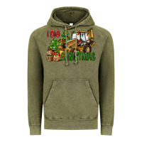 Vintage Olive I dig Christmas Vintage Hoodie - NancyCooperArtShop