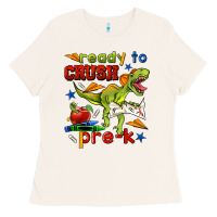 Bone ready to crush pre k Ladies Tee - BundleAndBundleShop