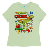 Matcha ready to crush pre k Ladies Tee - BundleAndBundleShop