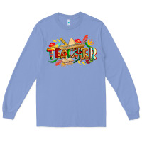 Colony Blue cinco de mayo teacher Long Sleeve Tee - CowGirlArtShop