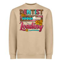 Mushroom Dentist Loading With Coffee Mug Heavyweight Sweatshirt - FaDigitalArtStudio