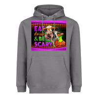 Storm eat drink and be scary cow Heavyweight Hoodie - LillyAllenDesigns